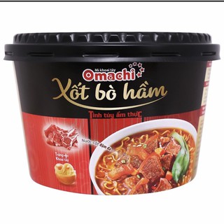 Mì bát Omachi sốt bò hầm 93g