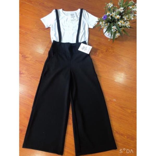 [Hàng mới về] set đồ nữ yếm ống rộng kèm áo dễ thương | BigBuy360 - bigbuy360.vn