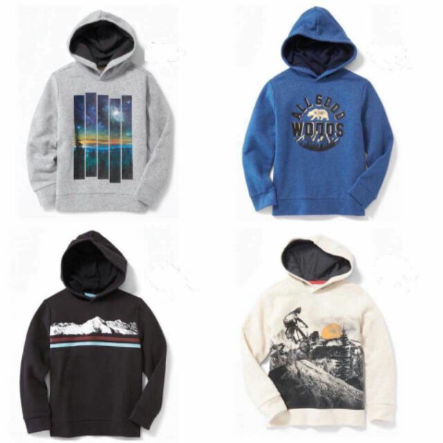 Áo nỉ bông oldnavy bé trai