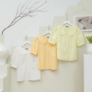 MINX - Áo Lotus Collar Blouse