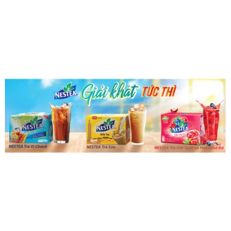 Trà chanh Nestea Hộp 252g (18 gói x 14g)