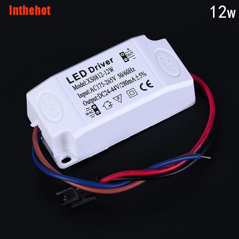 Bộ Chuyển Đổi Nguồn Đèn Led 7w 12w 18w 24w Chất Lượng Cao