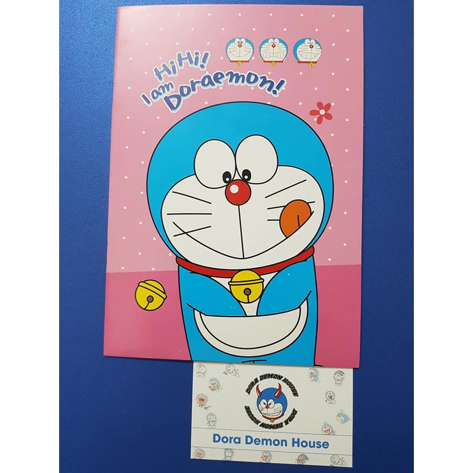 Sổ tay hình Doremon 4 mẫu