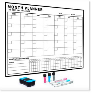 Bảng kế hoạch treo tường từ tính Magnetic Planner - Công cụ quản lý công việc hiệu quả Gia Dụng SG