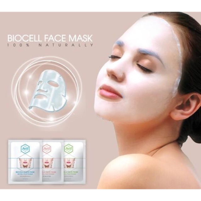 Face Mask - mặt nạ nước dừa tươi AVIF BIOCELL