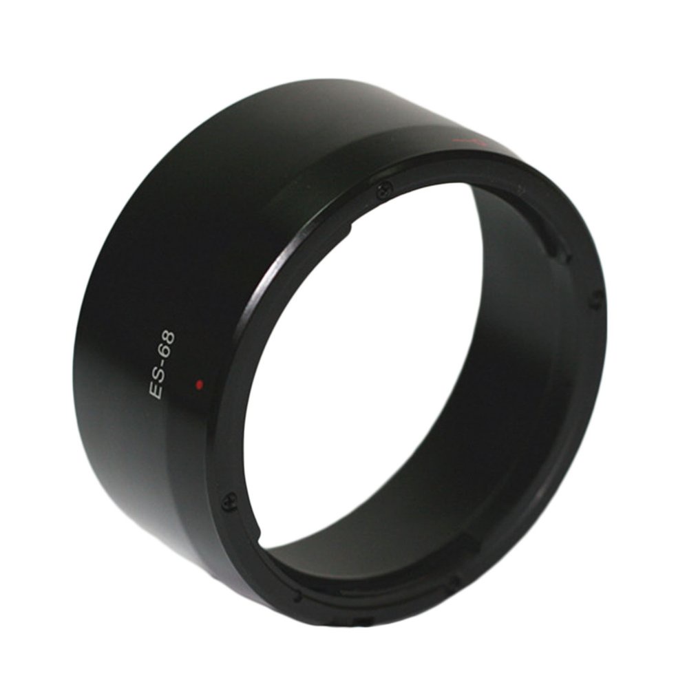 Black Mini Professional Durable ES-68 Lens Hood For Canon lens 50mm f/1.8【shanhai】