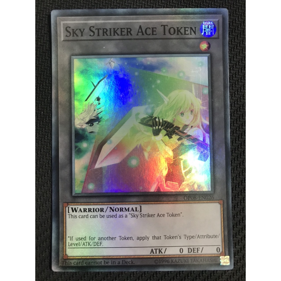 Thẻ bài Yugioh OP08-EN026 - Sky Striker Ace Token - Unlimited Edition - Super Rare