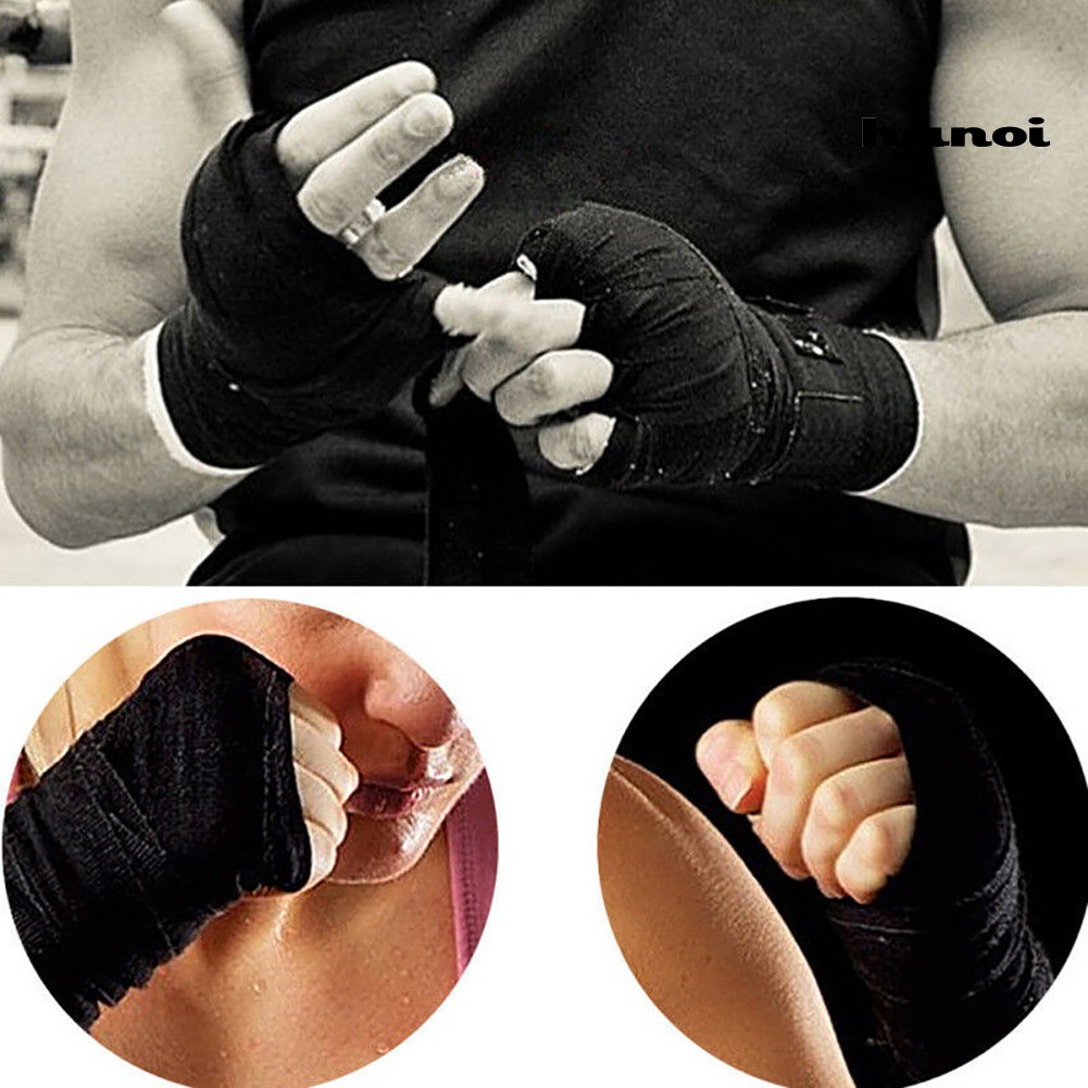 HW (Hàng Mới Về) Băng Quấn Bảo Vệ Cổ Tay Khi Chơi Thể Thao Boxing / Taekwondo 2.5m X 5cm