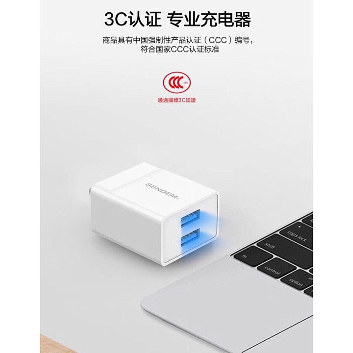 FREE SHIPCủ sạc 2 cổng, bộ cốc cáp sạc SD HG01 sạt thông minh, xạc chính hãng chất lượng, giá rẻ, bảo hành 12 tháng
