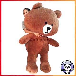 Gấu bông brown cao câp 1m7 khổ vải cao 1m5