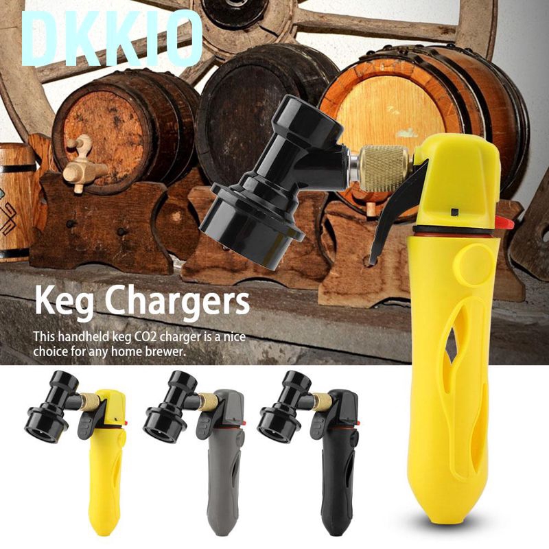 Dụng cụ làm Beer/ Soda với đầu khóa CO2 kèm ổ khóa đầu bi chuyên dụng | BigBuy360 - bigbuy360.vn
