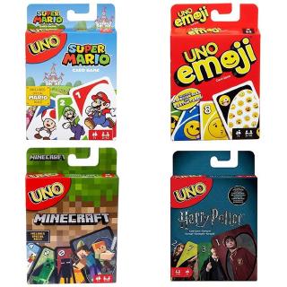 ❤ Hàng Có Sẵn! Đồng Hồ Đeo Tay Super Mario / Harry Potter / Minecraft / Biểu Tượng Cảm Xúc / Dare! Bộ Bài UNO Vui Nhộn Cho Gia Đình Và Trẻ Em