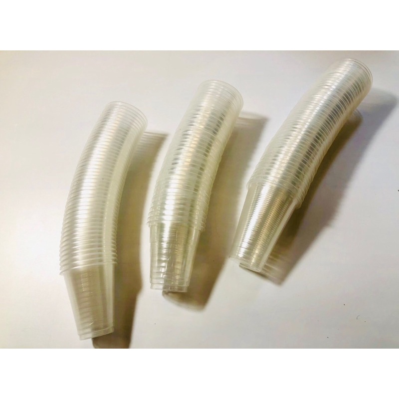 100 cốc nhựa dùng 1 lần cả nắp