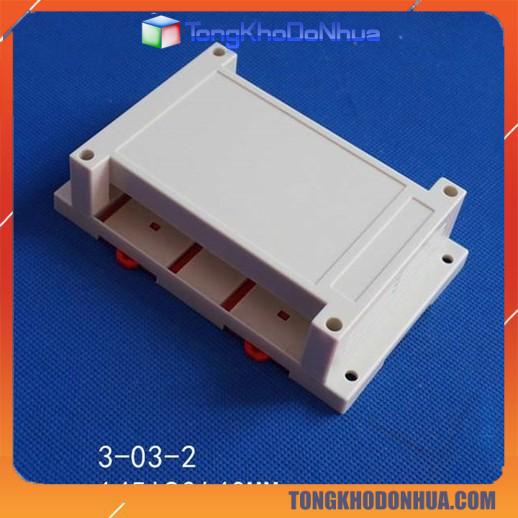 Hộp nhựa PLC 145X90X40 loại 2 đầu - Nhận gia công mạch điện SMT - CNC hộp nhựa theo yêu cầu