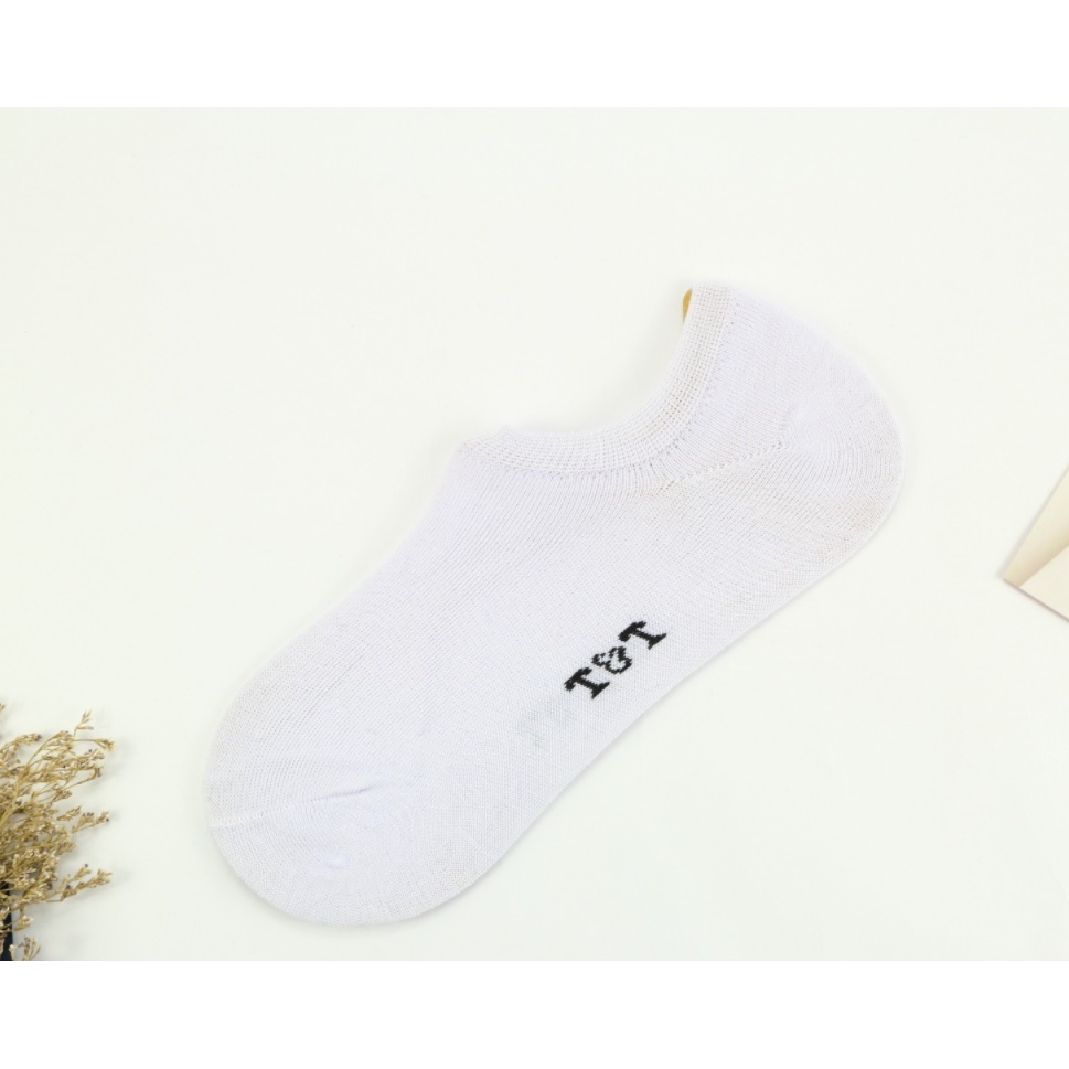 Tất cổ ngắn, vớ chân đi giày lười T&amp;T, chất vải cotton khử mùi, kháng khuẩn AVANCO