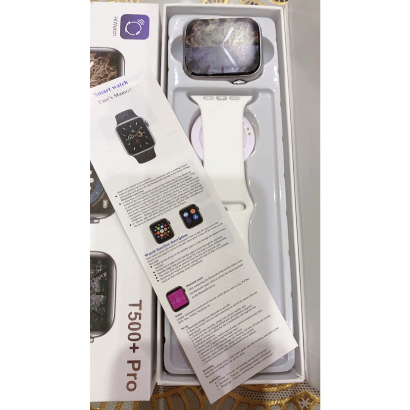 Đồng Hồ Thông Minh T500+pro series6  Thay Dây kết nối bluetooth 44mm Đo nhịp tim Chống nước siêu tiện lợi