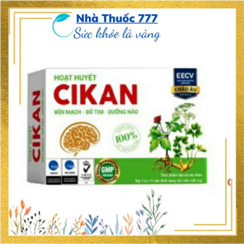 Hoạt Huyết Cikan có tem tích điểm