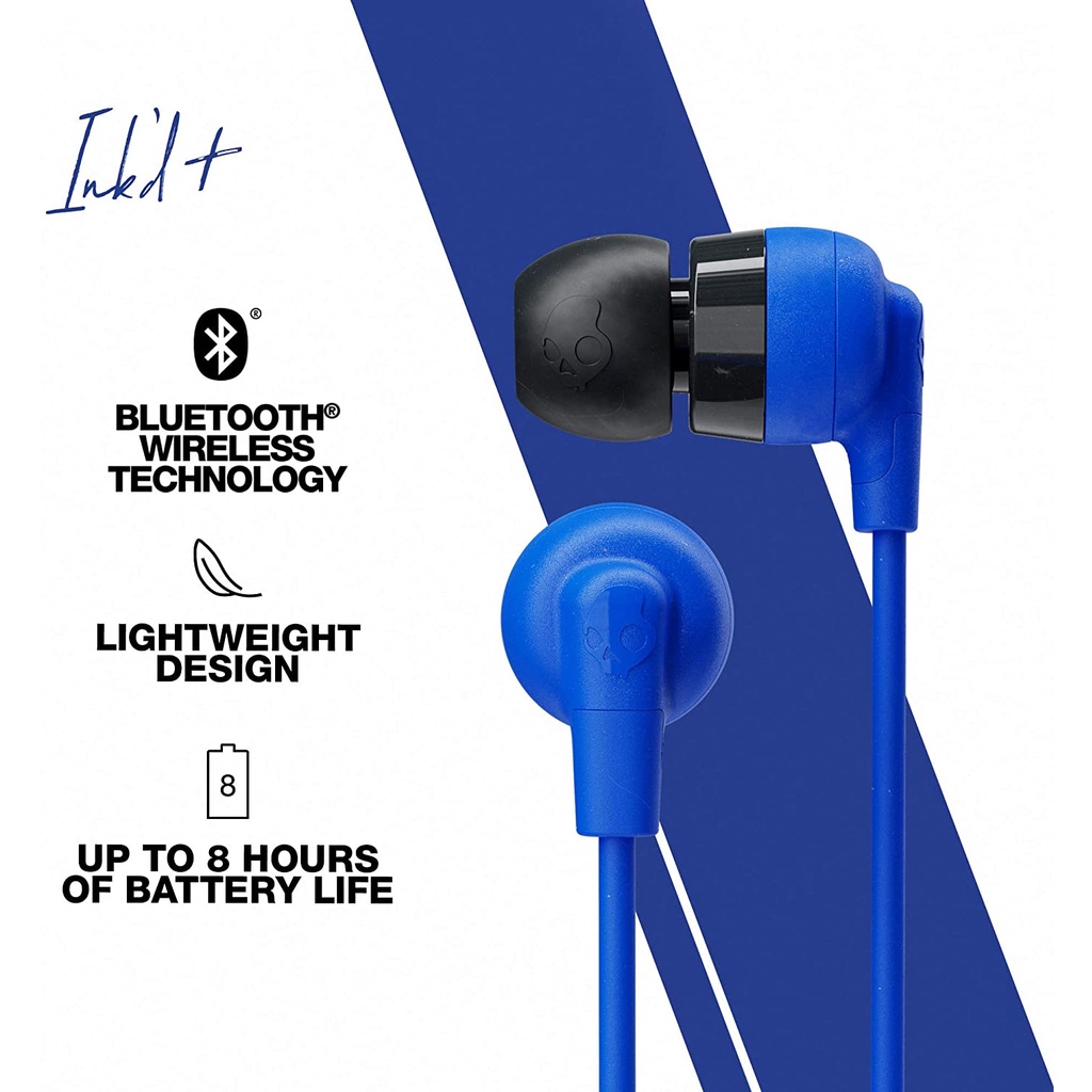 Tai Nghe Nhét Tai Bluetooth Skullcandy Ink'd+ Wireless