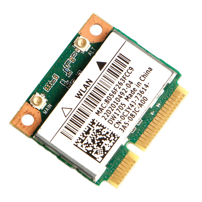 Card kết nối wifi mini Qualcomm Atheros QCWB335 cho Dell DW1705