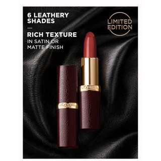 Son Lì Mượt Môi LOreal Paris Luxe Leather Limited Edition 3.7g