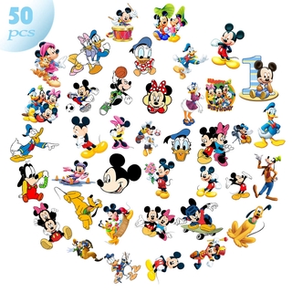 Set 50 Miếng Dán Hình Chuột Mickey Dễ Thương