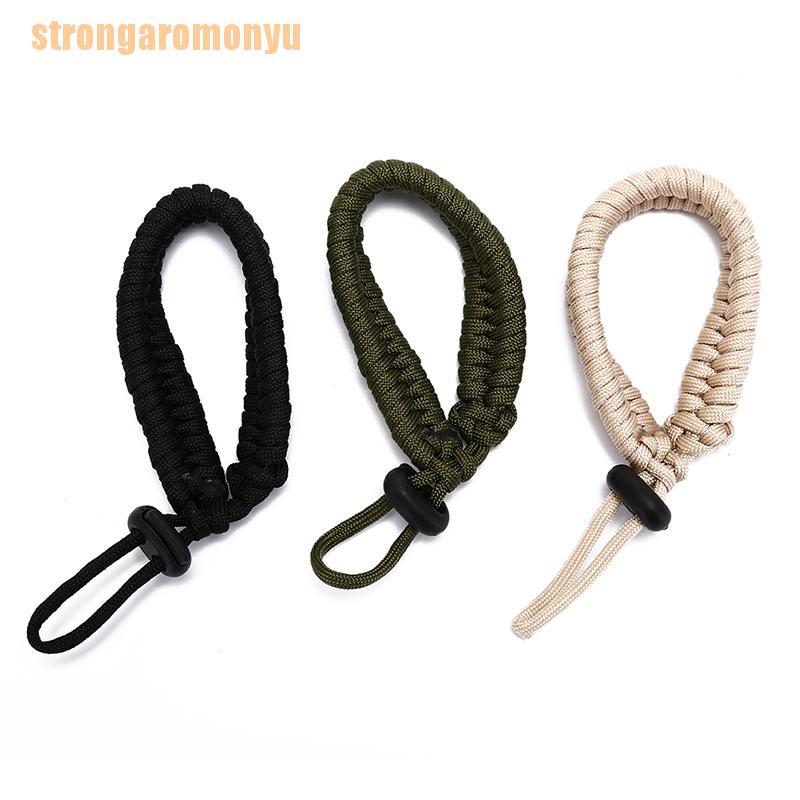 Vòng Đeo Tay Sinh Tồn Paracord Có Khóa Kim Loại Tiện Dụng Cho Hoạt Động Ngoài Trời