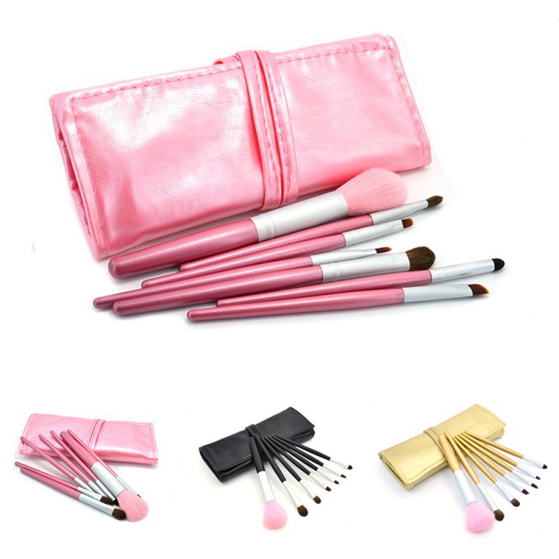 Bộ 7 cọ trang điểm chuyên nghiệp thiết kế xinh xắn