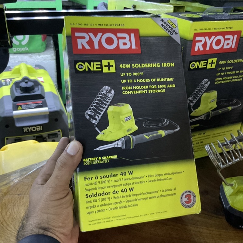 Hàn chì pin 18V Ryobi mới 100%