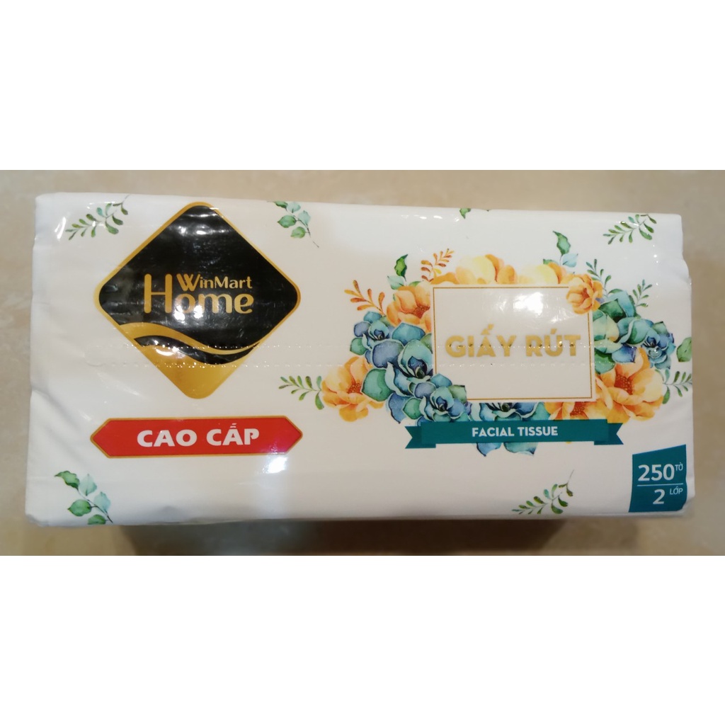 KHĂN GIẤY DẠNG RÚT WINMART HOME 180/250 tờ