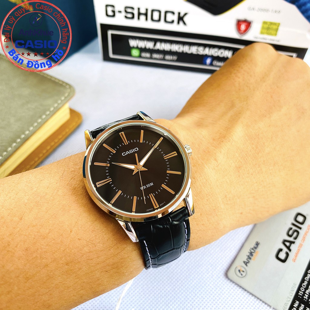 Đồng hồ nam Casio MTP-1303 chính hãng Anh Khuê MTP-1303D-7A MTP-1303L-1A dây thép không gỉ chống nước 50m | BigBuy360 - bigbuy360.vn