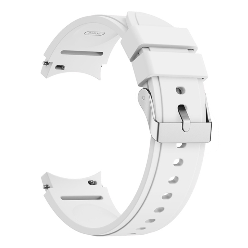 Dây Đeo Silicone Mềm Màu Trơn Cho Đồng Hồ Thông Minh Galaxy Watch 4
