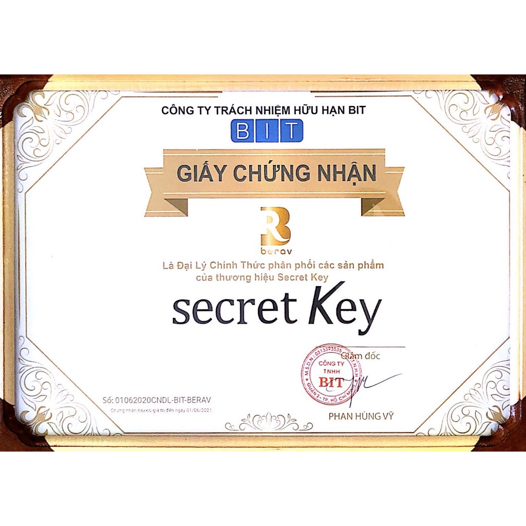 Kem dưỡng trắng da Secret Key Snow White Cream 50gr