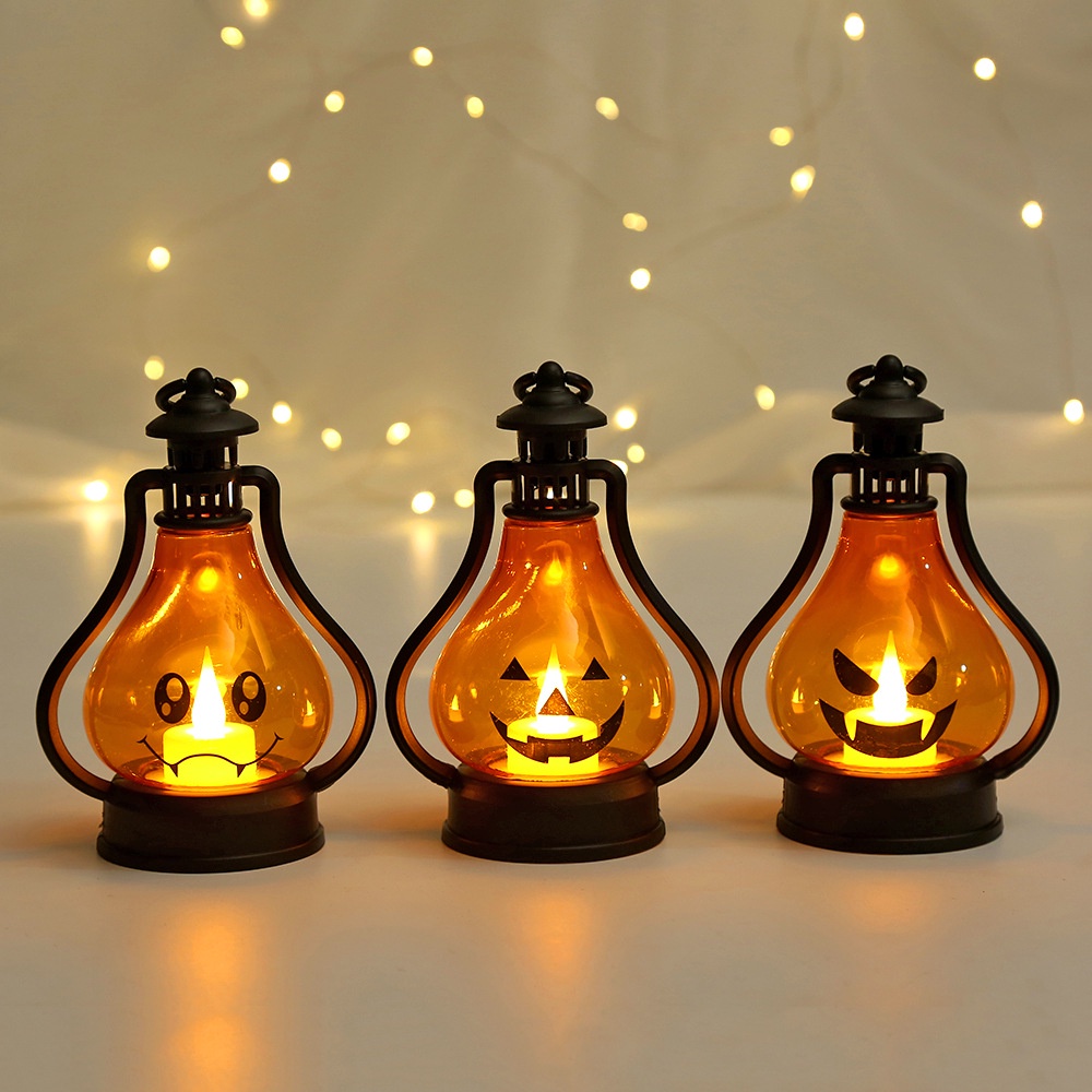 Lồng Đèn Hình Bí Ngô Trang Trí Halloween