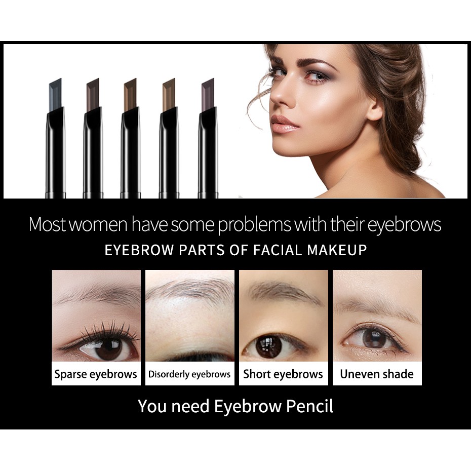 Chì kẻ mày LAIKOU chống thấm nước 2 trong 1 8g | BigBuy360 - bigbuy360.vn