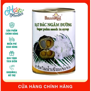 Đác ngâm đường đóng lon baan mai 560gr