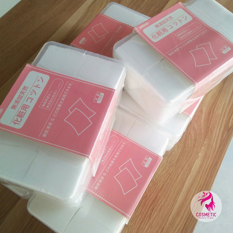 Hộp Bông Tẩy Trang Miniso 1000 miếng P158 | BigBuy360 - bigbuy360.vn