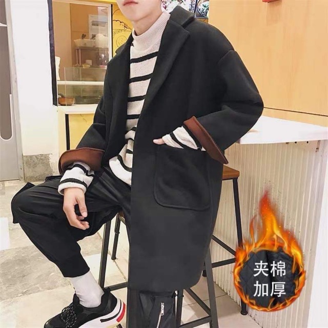 [ORDER] ÁO KHOÁC NAM DÁNG DÀI