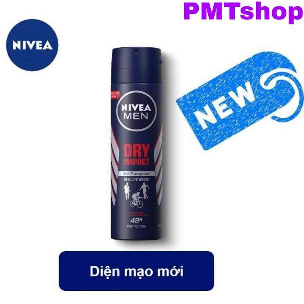 (CHÍNH HÃNG) XỊT NGĂN MÙI NIVEA MEN KHÔ THOÁNG 150ml