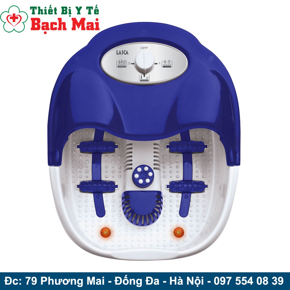 Bồn Ngâm Chân Massage Laica PC1301 [Chính Hãng Ý]