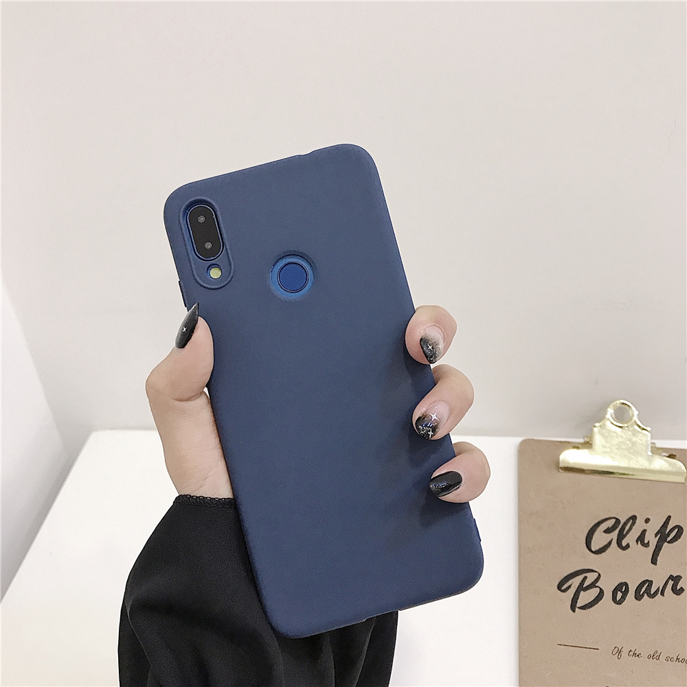 Ốp điện thoại màu sắc kẹo ngọt thời trang cho OPPO F9 Huawei Nova 3i 3 3e