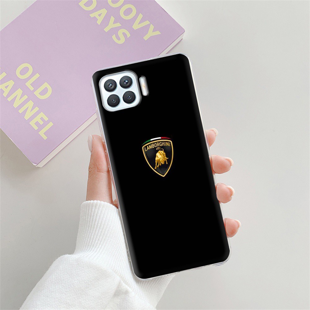 Ốp Điện Thoại Tpu Mềm Chống Rơi In Logo Lamborghini Cho Oppo A1K A3S A5 2018 A12E A5S A7 2018 A12 A5 2020 A9 2020 A8 A31 2020