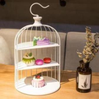 Kệ Đựng Mỹ Phẩm Lồng Chim 3 Tầng Kệ Để Đồ Trang Điểm Decor Nội Thất Phòng Ngủ Sang Trọng | BigBuy360 - bigbuy360.vn