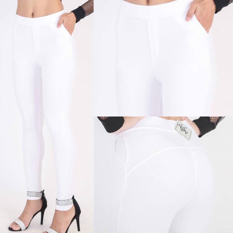 QUẦN LEGGING MÀU TRẮNG | BigBuy360 - bigbuy360.vn