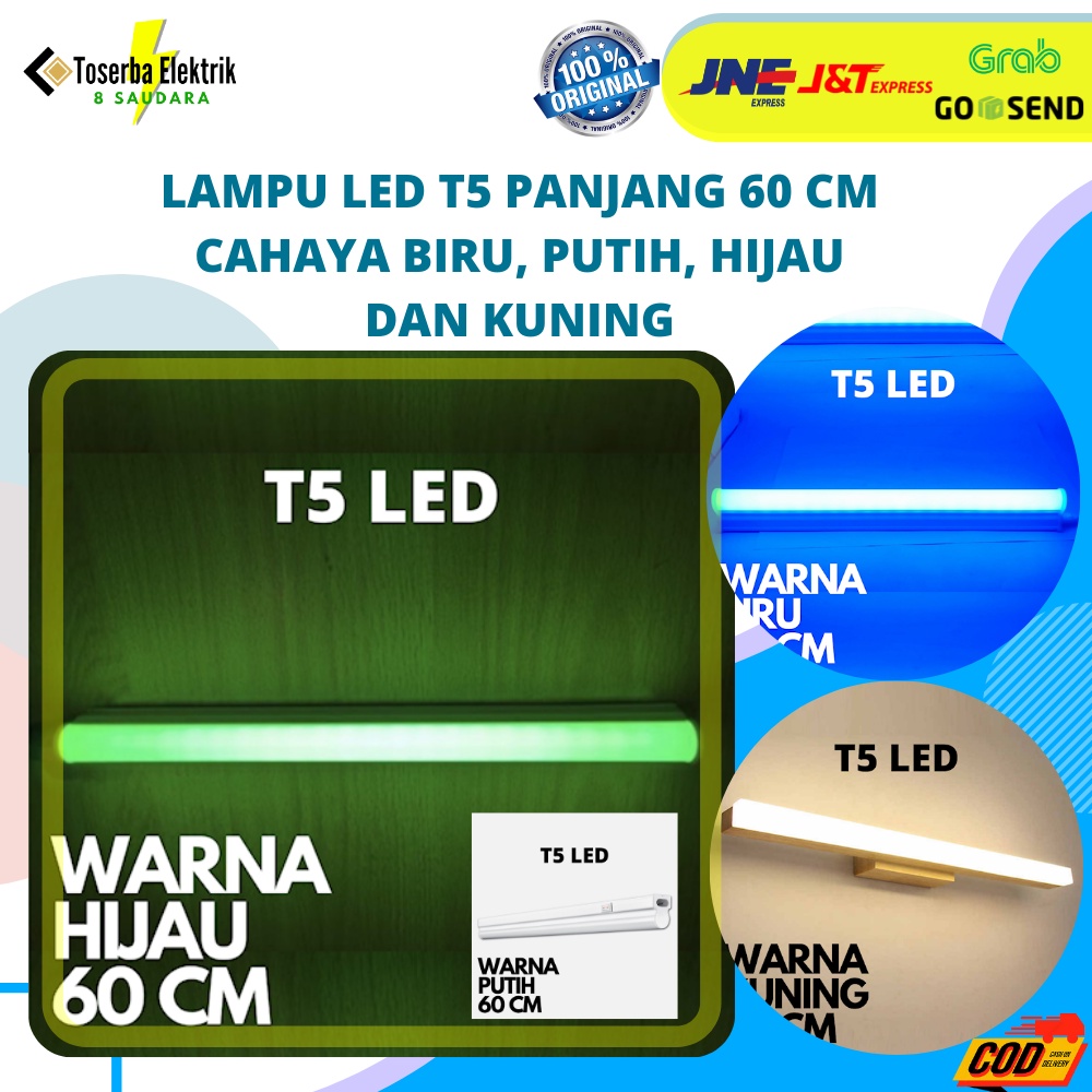 Đèn led t5 Trang Trí Bể Cá/ Ống Thủy Sinh 90CM / t5 led / Ống / Ống / Vòi Nước Nhiều Màu Đèn