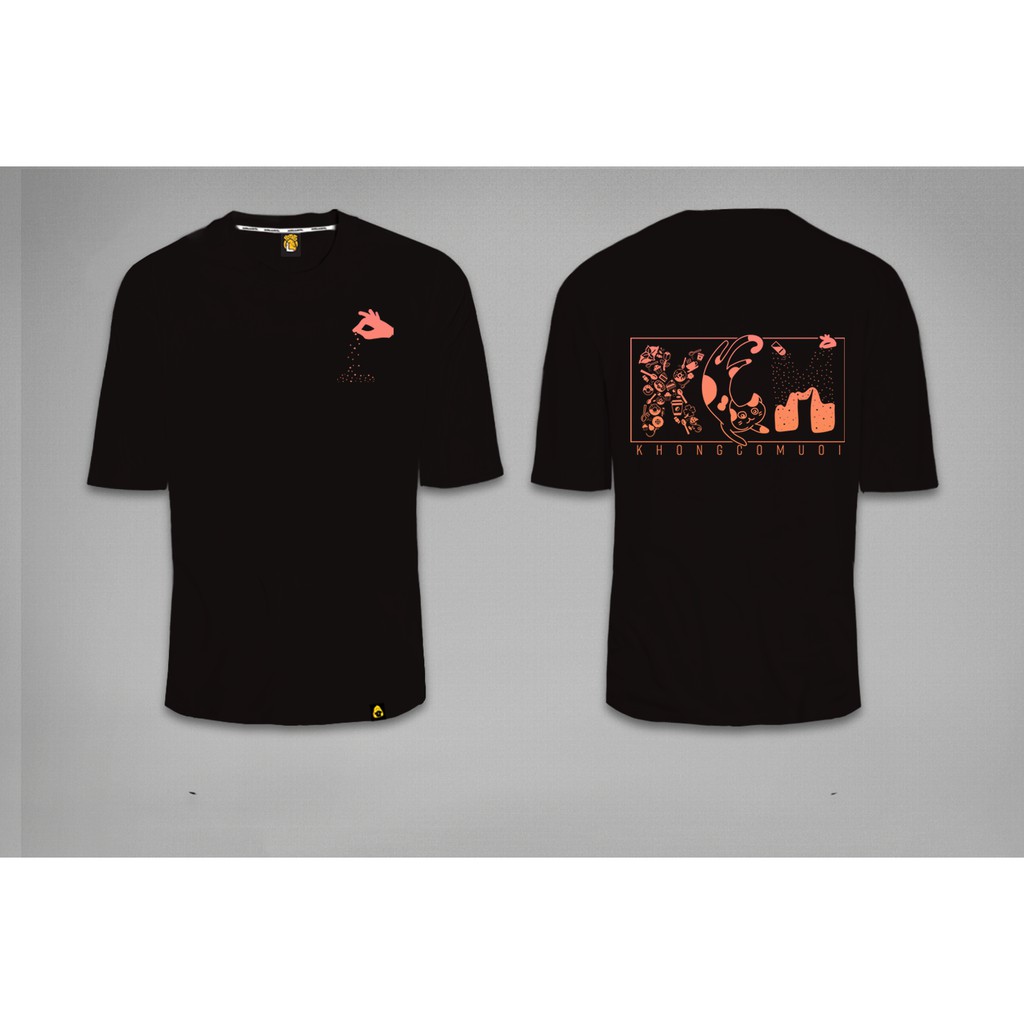 Áo thun tay lỡ "Bàn tay rắc muối"