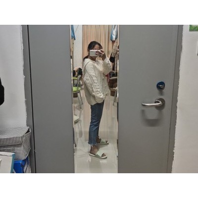 Áo khoác len khuyu sừng