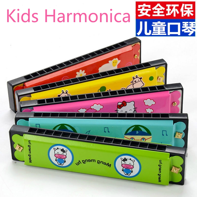 Kèn Harmonica 16 Lỗ 24 Lỗ Bằng Titan Cho Bé Mới Bắt Đầu Học