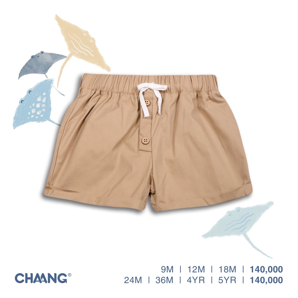 Chaang Quần short denim và kaki Sea