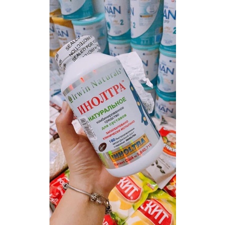 Viên Uống Inholtra Sụn Vi Cá Mập Nga Hỗ Trợ Xương Khớp