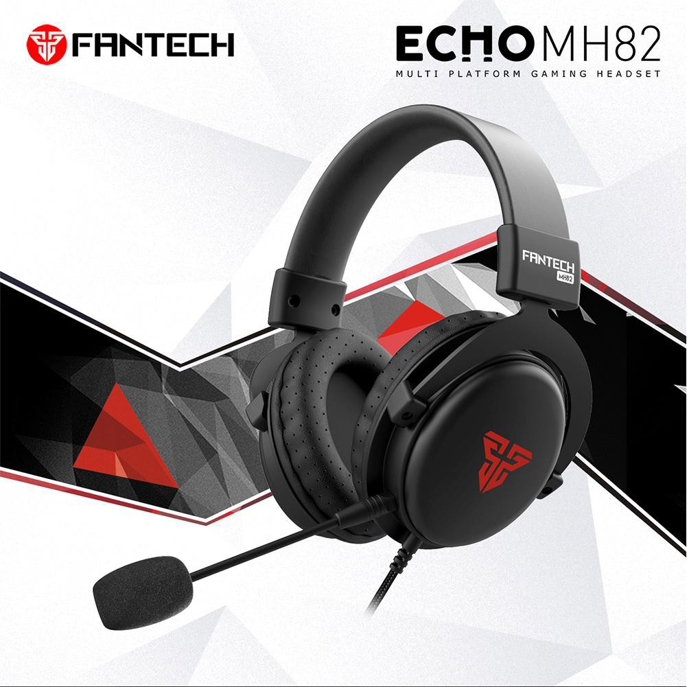 Tai nghe chơi game có dây hỗ trợ microphone cho các game thủ chuyên nghiệp Fantech MH82 ECHO - Hàng nhập khẩu